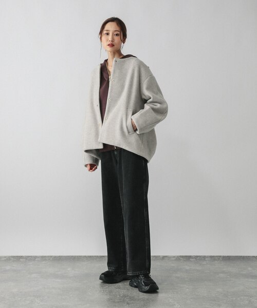 ウールライクコクーンコート/494079｜グローバルワークの通販｜&mall