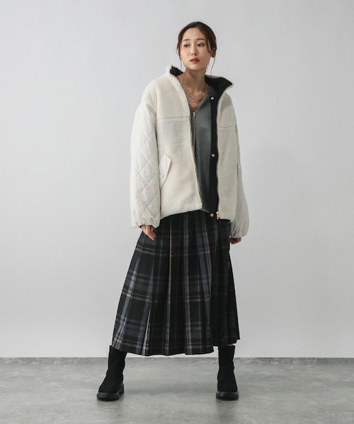 リバーシブルキルトブルゾン/497162｜グローバルワークの通販｜&mall