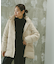 ウツクシルエット撥水ダウンコート/497165