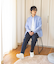 イージーケアオックス/ボタンダウンシャツ/523833