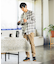 ビエラチェックシャツ/長袖/499838