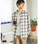ビエラチェックシャツ/長袖/499838