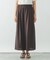 ギャザーフレアワイドパンツ/575808