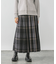ワイドプリーツフレアスカート/583879