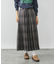 ワイドプリーツフレアスカート/583879