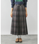 ワイドプリーツフレアスカート/583879