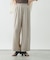 フレンチリネンワイドパンツ/600996
