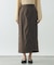イージーケアリネンIラインスカート/636496
