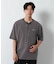 ピグメントヘンリーネックＴシャツ/1054516