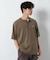 ピグメントヘンリーネックＴシャツ/1054516
