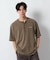 ピグメントヘンリーネックＴシャツ/1054516