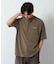 ピグメントヘンリーネックＴシャツ/1054516