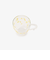 ミモザ茶漉し付き耐熱マグカップ