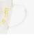 ミモザ茶漉し付き耐熱マグカップ
