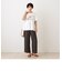 アップルワイドTシャツ/リバティプリント