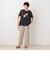 アップルワイドTシャツ/リバティプリント