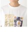 フォトプリントミドルTシャツ/マーガレット