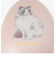キャット柄ヘアブラシ