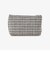 チェック柄舟形ポーチ
