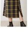 前後2WAYチェック柄ジャンパースカート