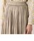 フィラメントサテンプリーツスカート