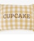 チェック刺繍ミニクッション