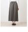 ウールライクツイルプリーツスカート