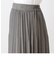 ウールライクツイルプリーツスカート