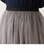 リバーシブルチュールギャザースカート