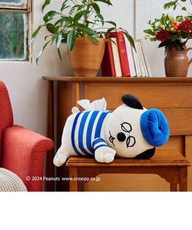 ぬいぐるみ型ティッシュボックスケース/PEANUTS｜アフタヌーンティー 