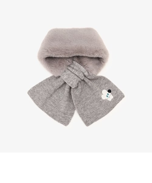 2016年 廃盤 リラックマ ストア 限定 ニット マフラー ガーター編みマフラー - R5131｜マフラー｜ROTOTO 公式通販