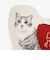 ダイカットクッション/Cat's NapTime