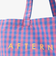 【WEB限定】ギンガムチェックトートバッグL