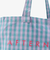 【WEB限定】ギンガムチェックトートバッグL