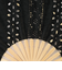 幾何学レース扇子