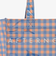 ギンガムチェックビニルミニトートバッグ