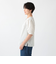 ドットコットンブロードショートパフブラウス
