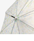 小花クリア長傘 雨傘