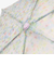 小花クリア折りたたみ傘 雨傘
