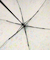 小花クリア折りたたみ傘 雨傘