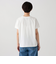 タイポグラフィー箔プリントフレンチTシャツ