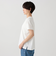 タイポグラフィー箔プリントフレンチTシャツ