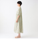 切替ワンピース/リバティプリント