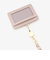 フラワーチャーム付き本革コードリールIDケース/Afternoon Tea PREMIUM