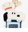 フェイス型コードリール付きIDケース/PEANUTS