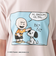 プリントTシャツ/なでなで/PEANUTS