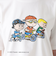 プリントTシャツ/三輪車/PEANUTS
