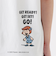 プリントTシャツ/三輪車/PEANUTS