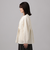 フクレフラワージャカードノーカラージャケット