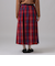 タータンチェック柄タックスカート/Afternoon Tea Original Tartans